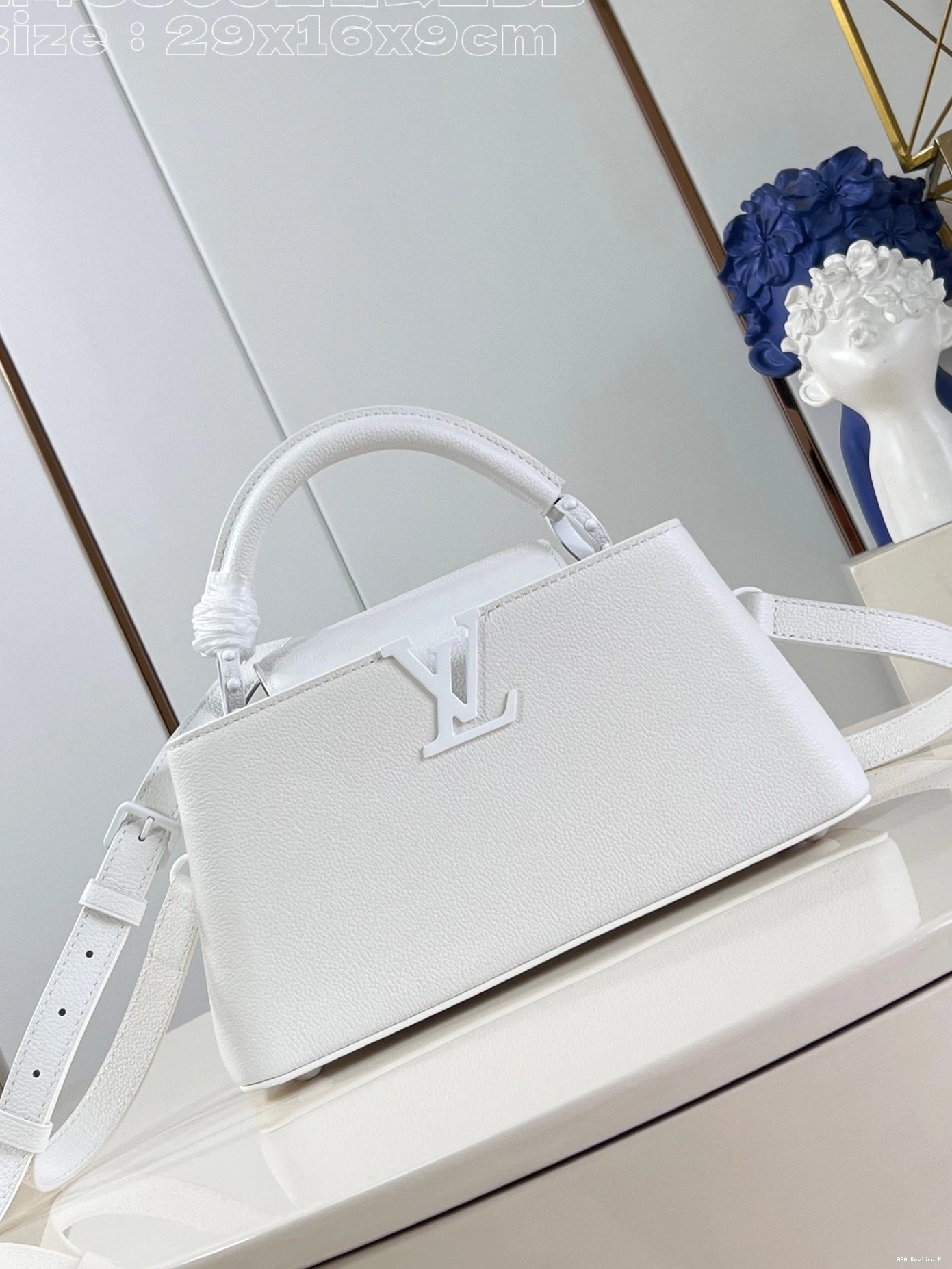 Aaa replica ru LOUIS BB-29*16.5*9CM VUITTON CAPUCINES 0821